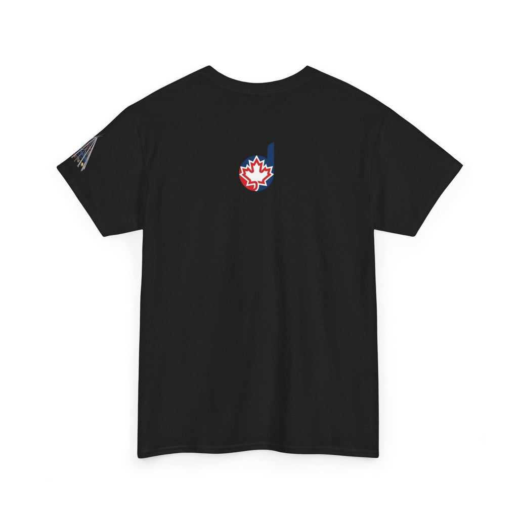 Medicine Hat Tee — Tipi Illustration T‑Shirt (Canada Pride)