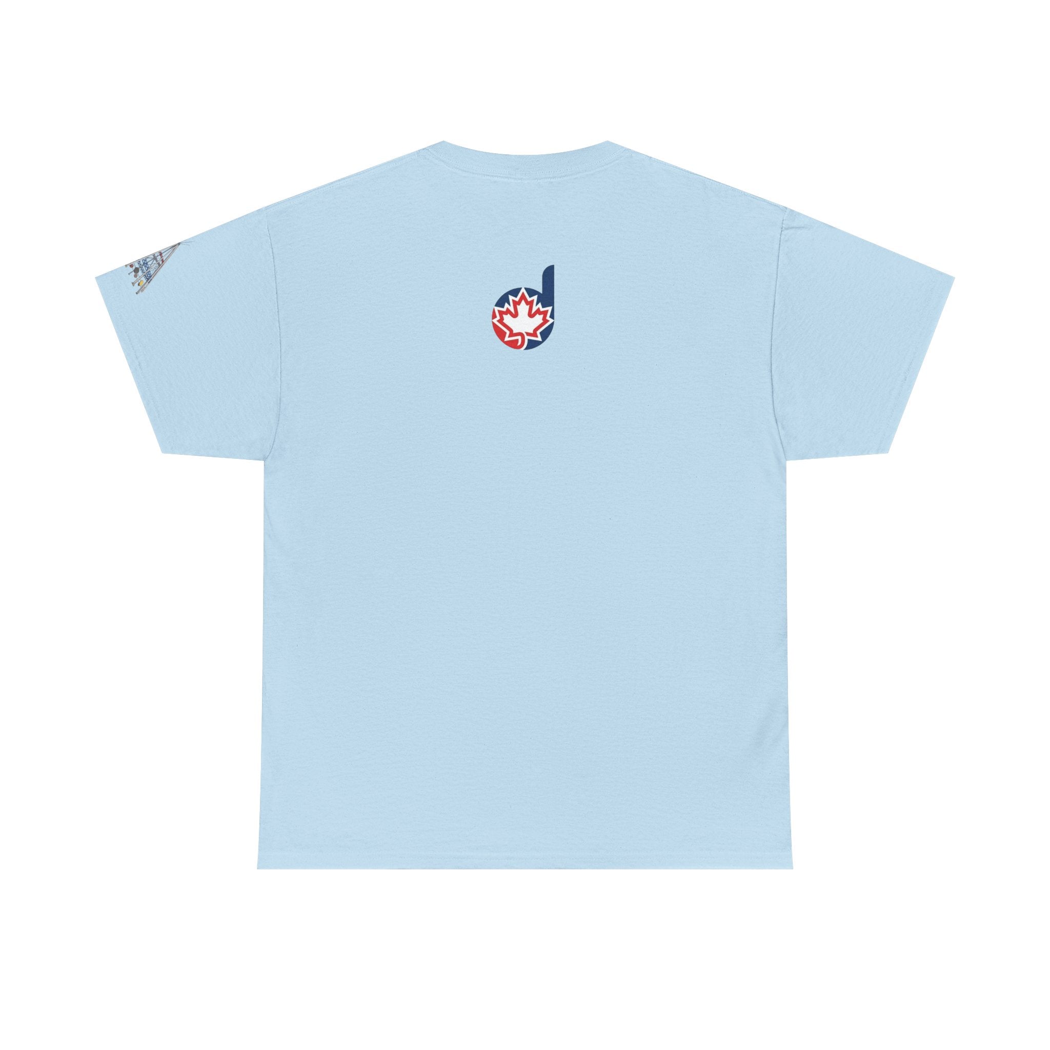 Medicine Hat Tee — Tipi Illustration T‑Shirt (Canada Pride)