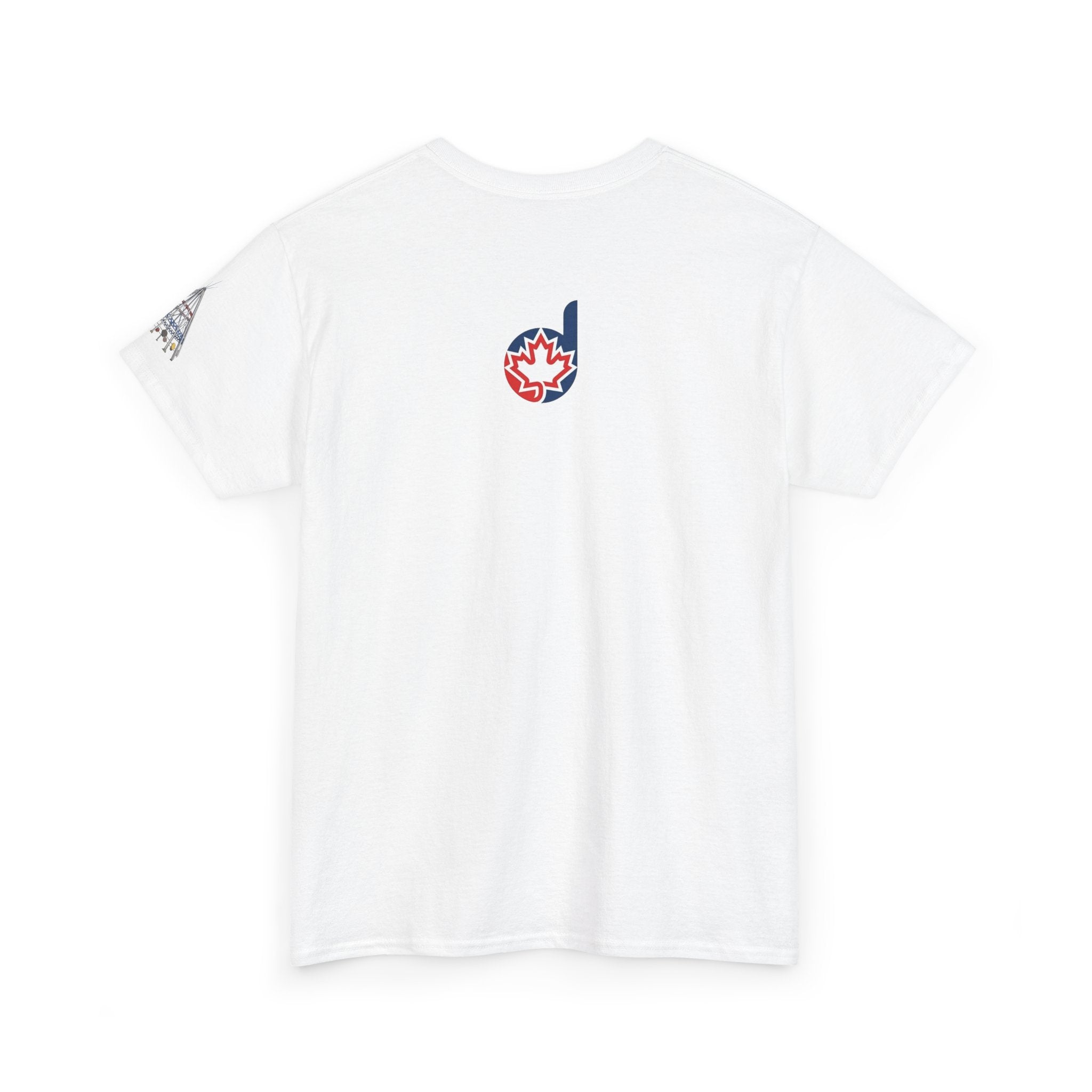 Medicine Hat Tee — Tipi Illustration T‑Shirt (Canada Pride)