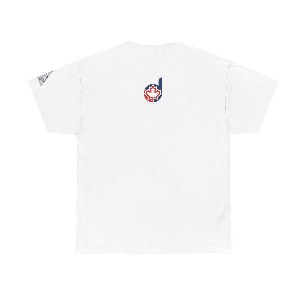 Medicine Hat Tee — Tipi Illustration T‑Shirt (Canada Pride)