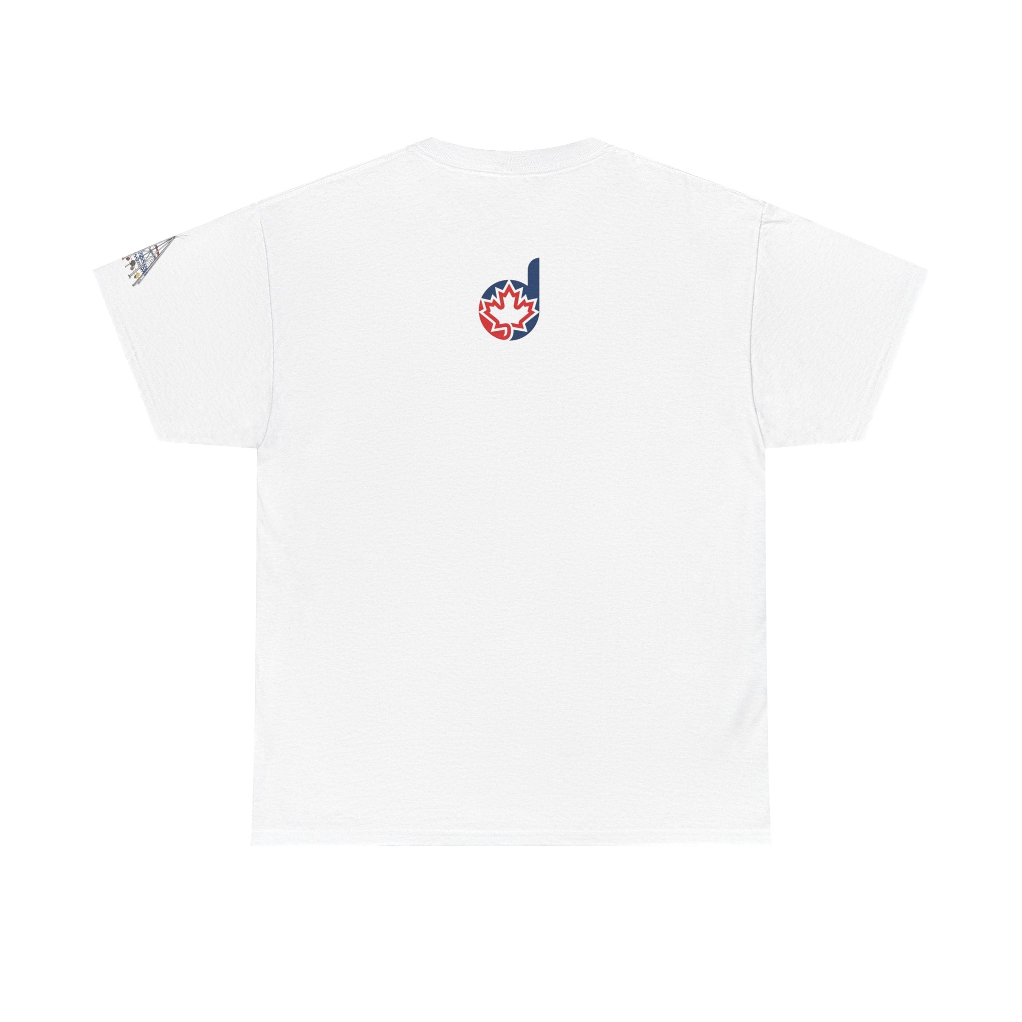 Medicine Hat Tee — Tipi Illustration T‑Shirt (Canada Pride)