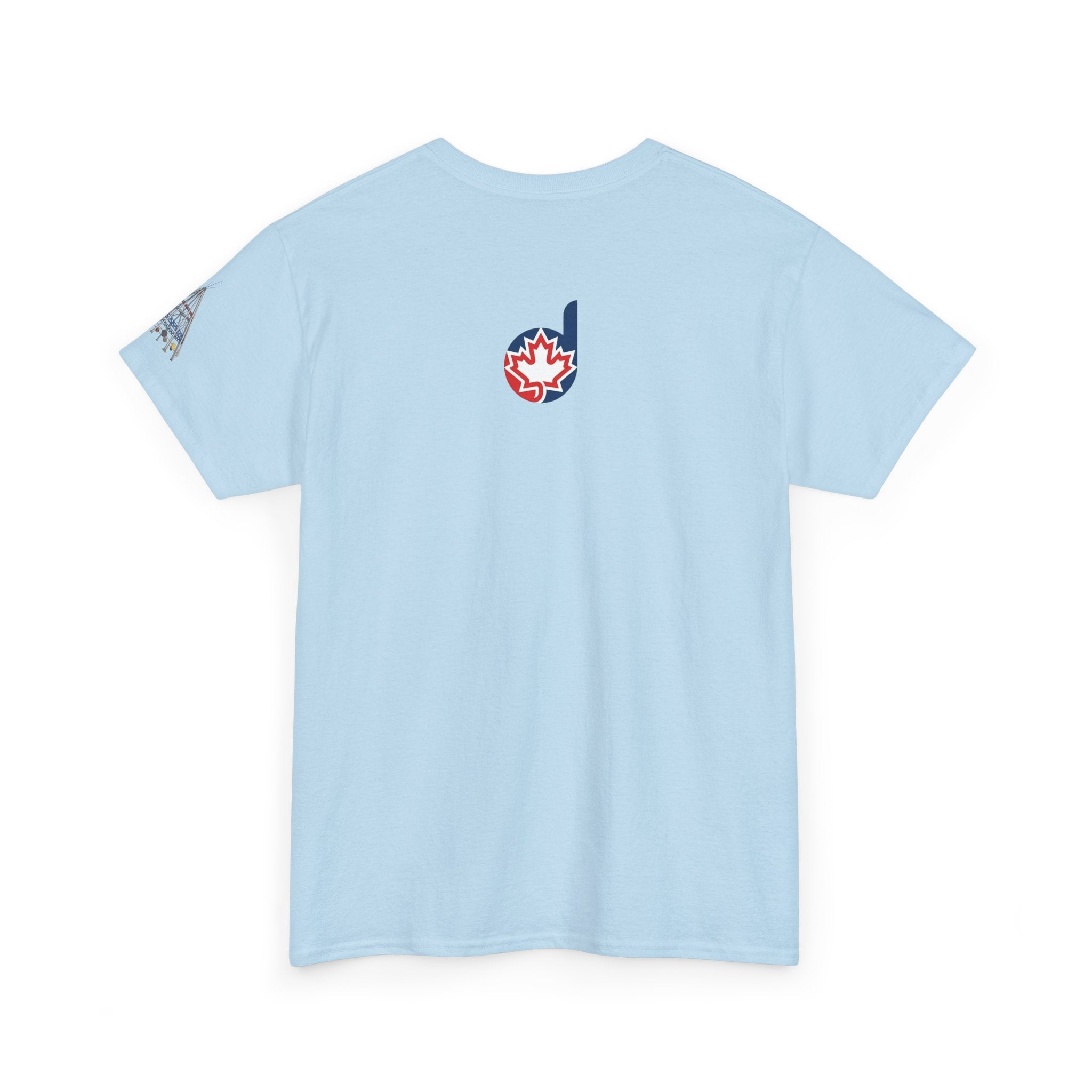 Medicine Hat Tee — Tipi Illustration T‑Shirt (Canada Pride)